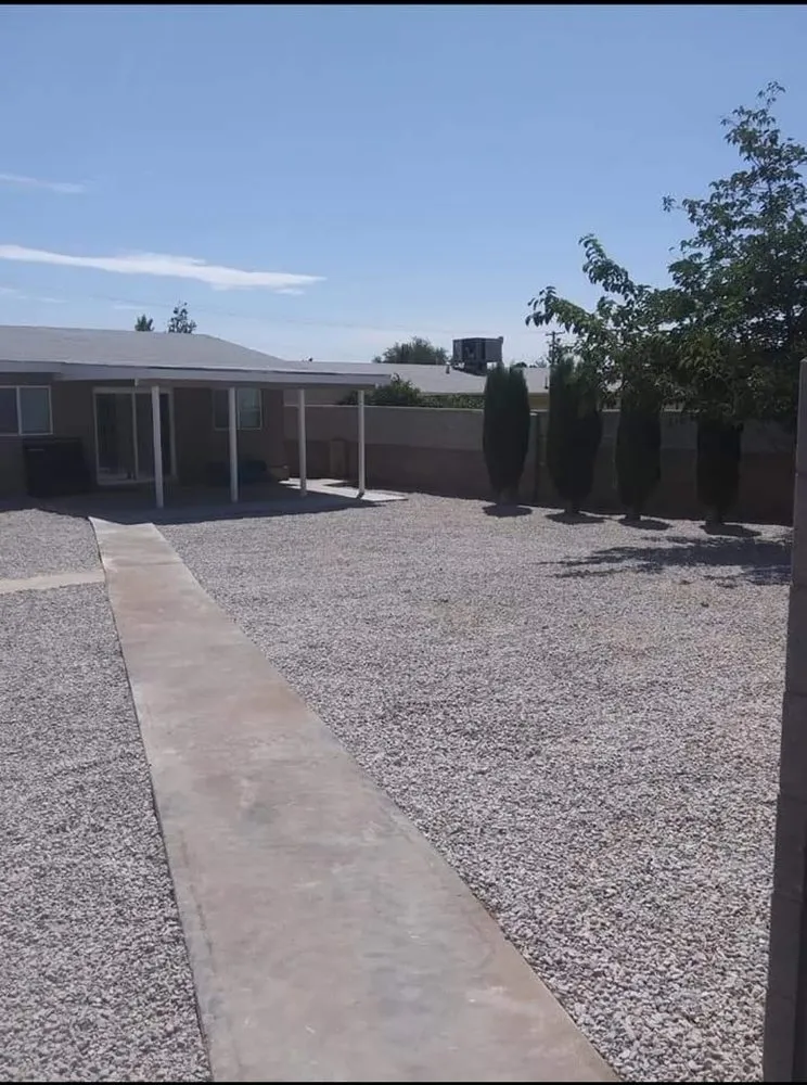 Affordable residential landscaping for homes in Alamogordo, NM by Chaparros Personal Maintenance