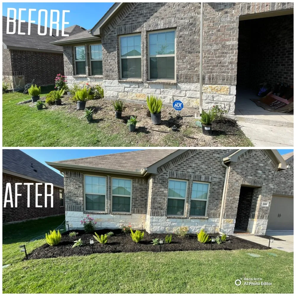 Trusted garden landscaping for residential properties across Caddo Mills, TX - Chapman Curb Appeal