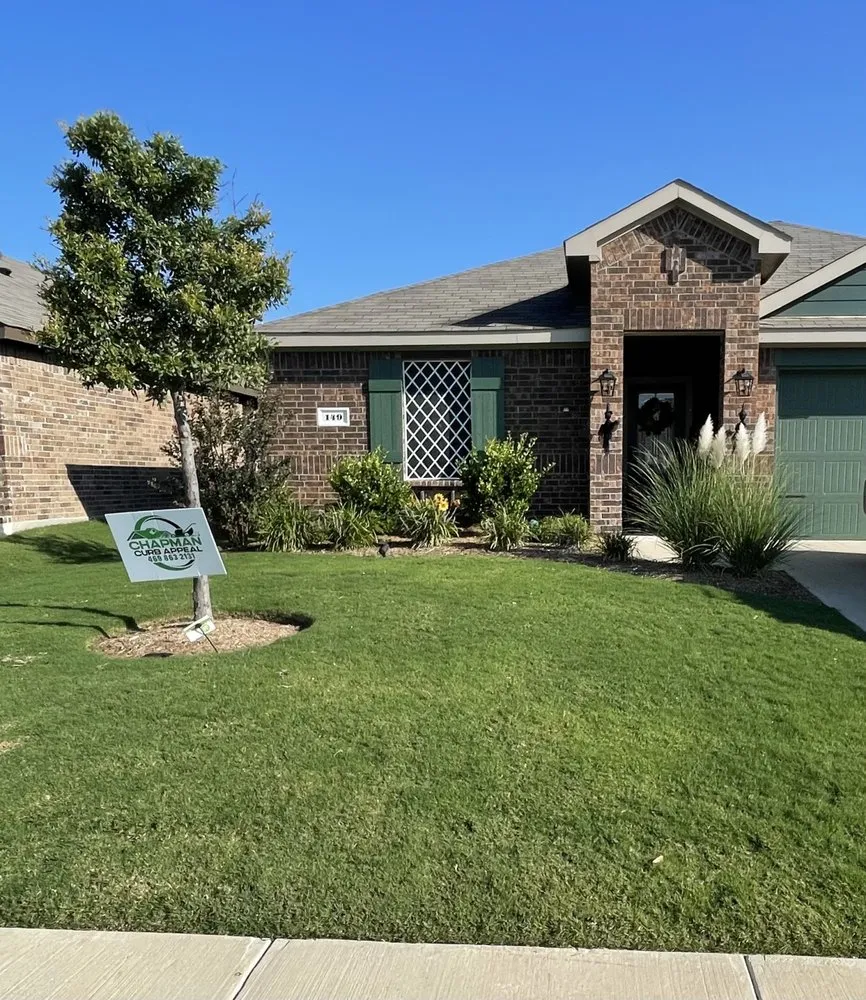 Local outdoor landscaping in Caddo Mills, TX by Chapman Curb Appeal