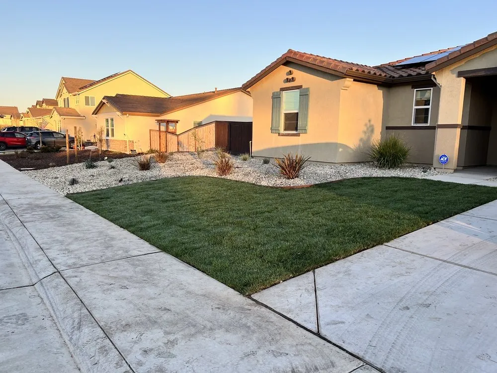 Professional lawn mowing service with custom design across Loomis, CA - Chapman Landscape Development