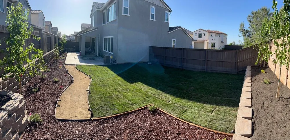 Expert outdoor landscaping with custom design in Loomis, CA by Chapman Landscape Development