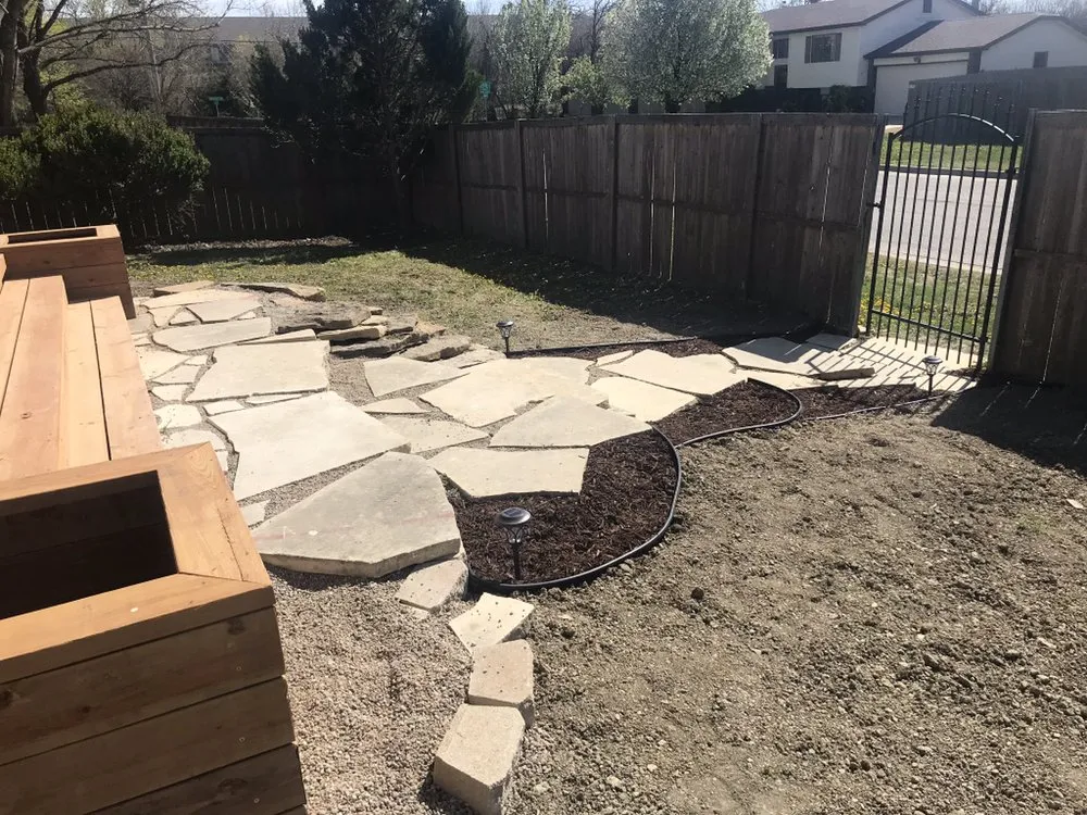 Top-rated garden landscaping in Wichita, KS by Chapman Landscaping Solutions