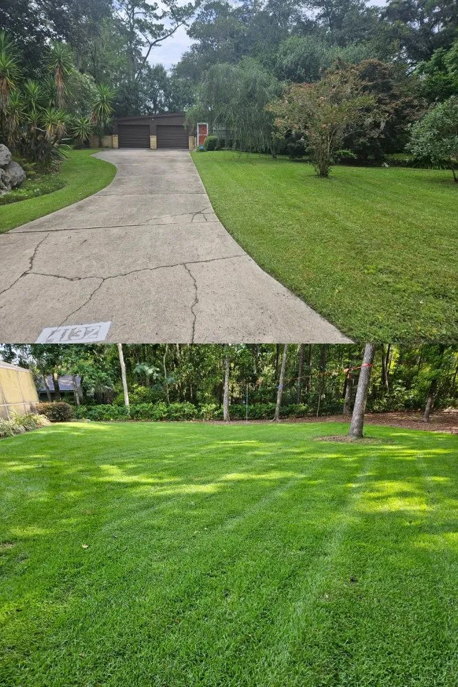 Professional garden landscaping for residential properties in High Springs, FL by Chapman Lawn & Garden