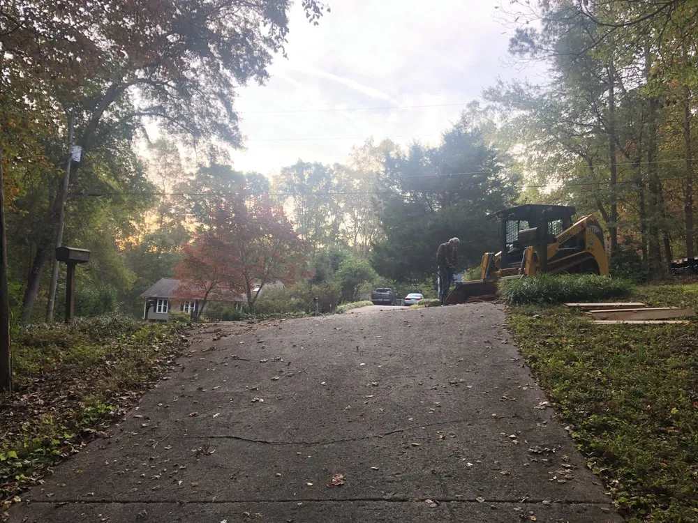 Custom landscape installation in Dahlonega, GA - Chapman Outdoor Solutions