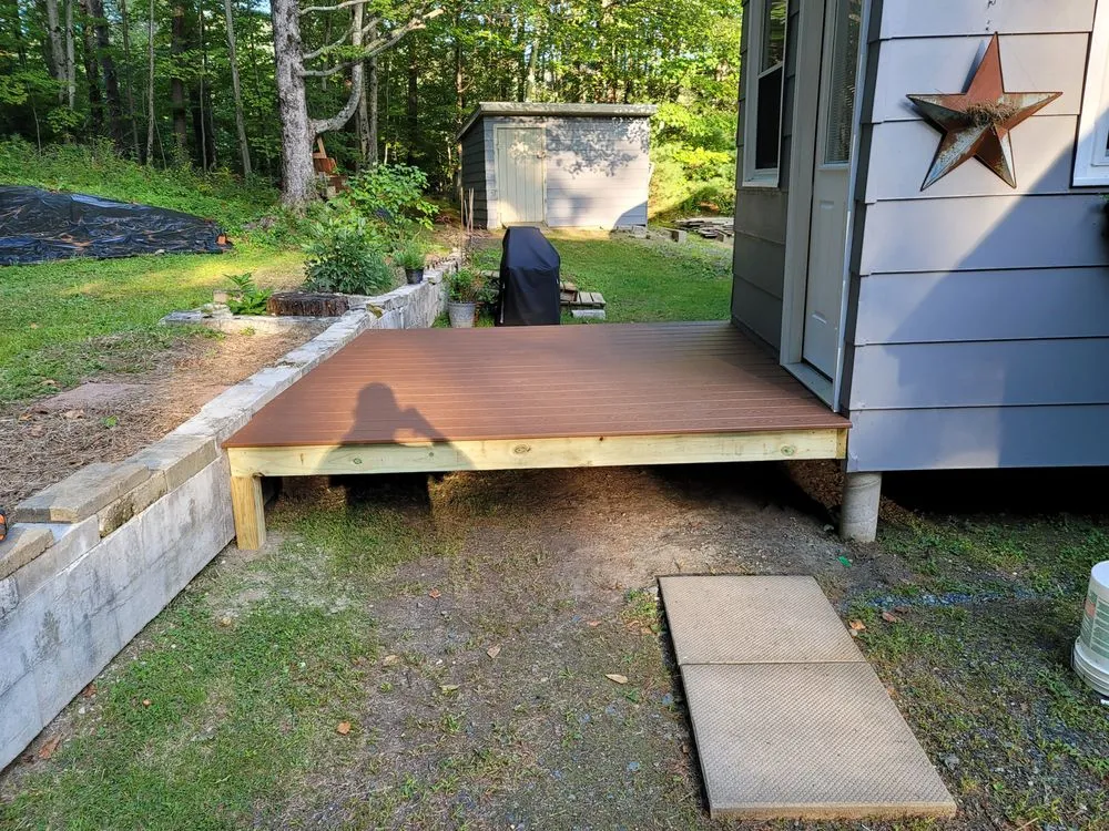 Expert landscape design for year-round maintenance in Newport, NH by Chapman's Handyman Services