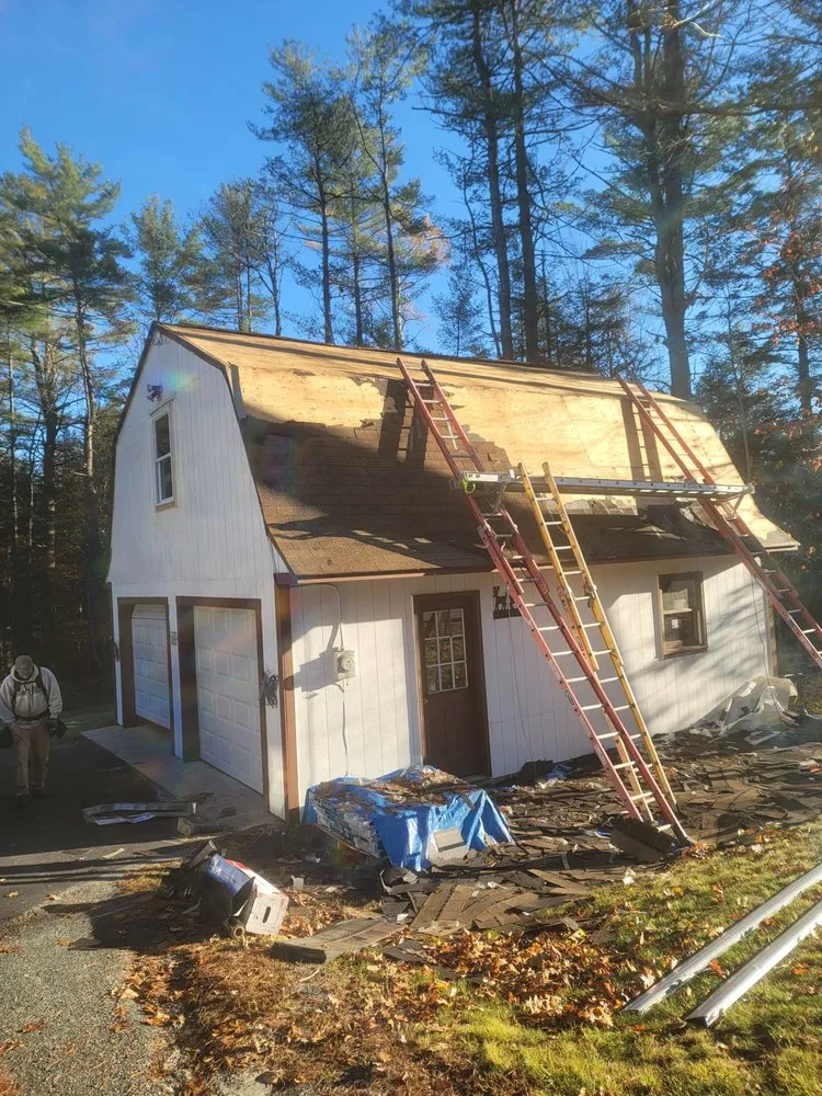 Professional outdoor landscaping in Newport, NH by Chapman's Handyman Services