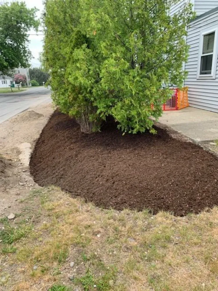 Affordable residential landscaping in Hampton, NH by chapmans lawn care and maintenance