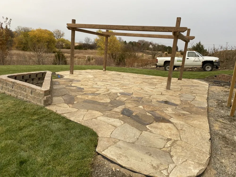 Top-rated landscaping services in Crete, NE by Chapín Lawn Care