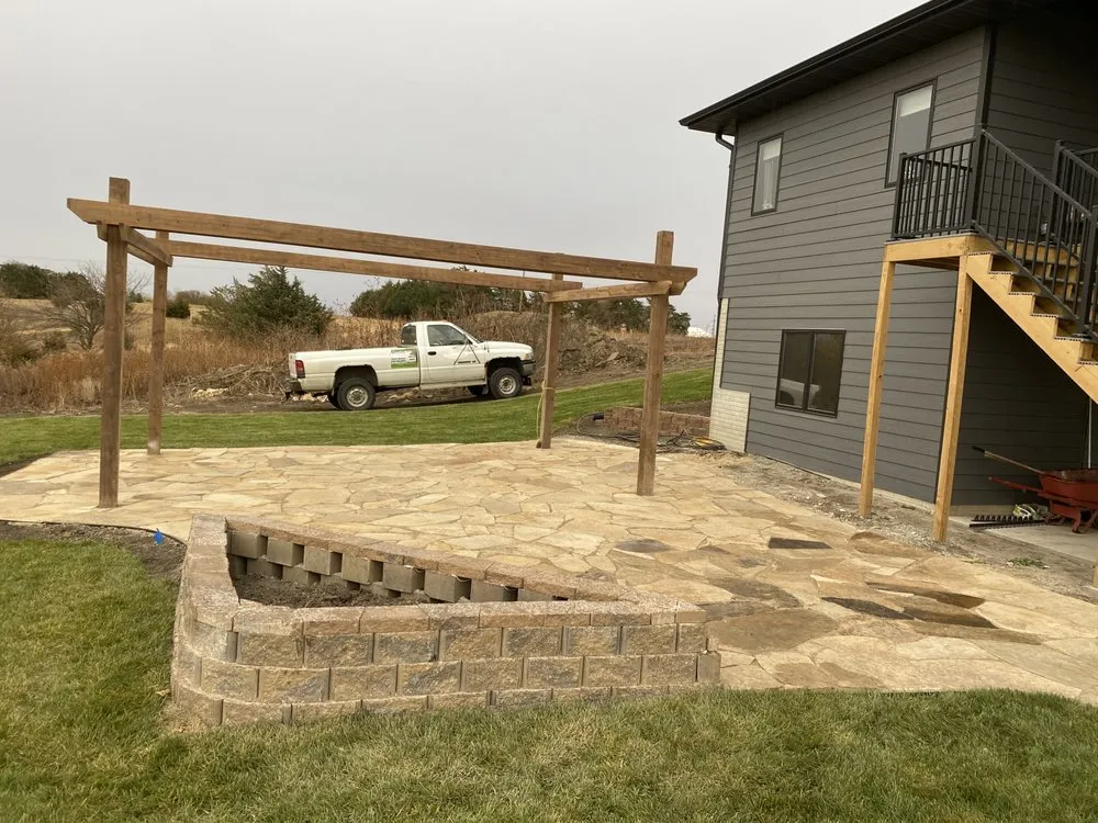 Reliable landscaping services experts serving Crete, NE - Chapín Lawn Care