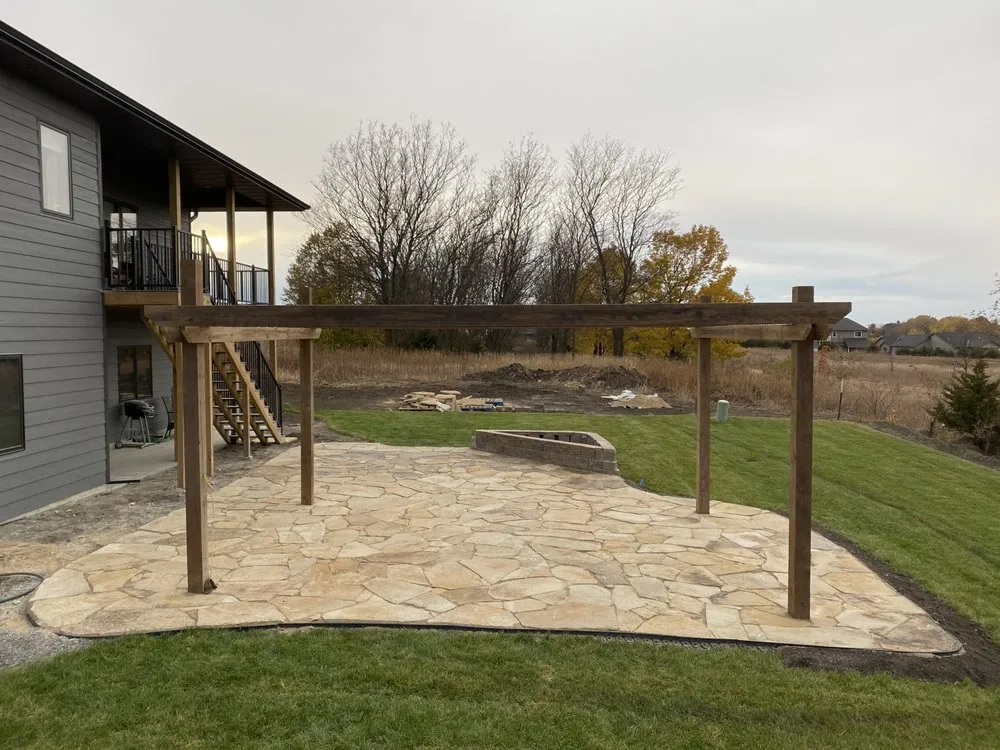 Trusted outdoor landscaping for year-round maintenance in Crete, NE by Chapín Lawn Care