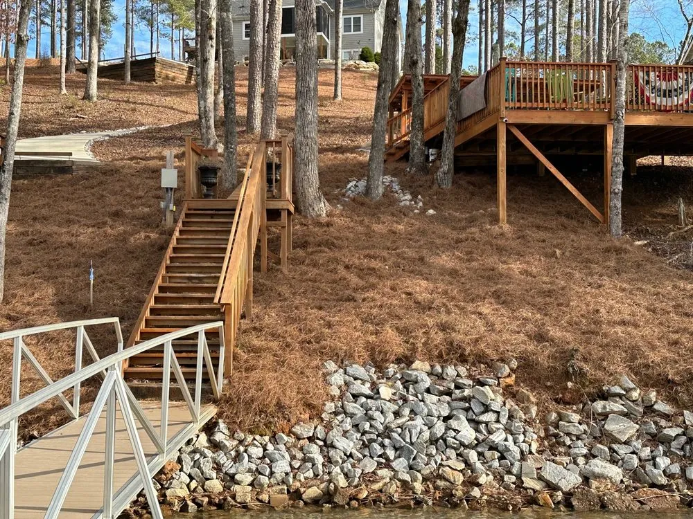 Trusted landscape installation with custom design in Easley, SC by Chappy’s Lawncare