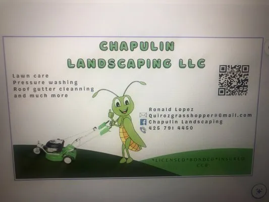 Chapulin Landscaping Logo