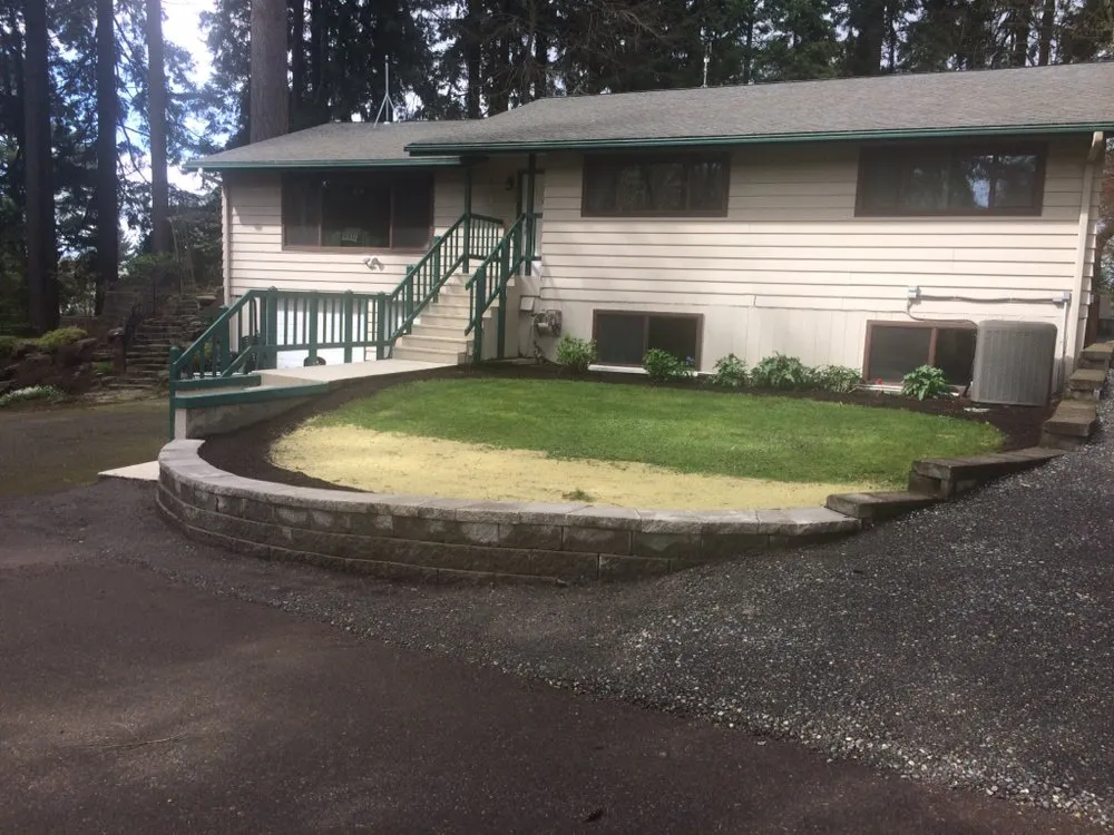 Professional garden landscaping in Vancouver, WA by Charapo Landscaping