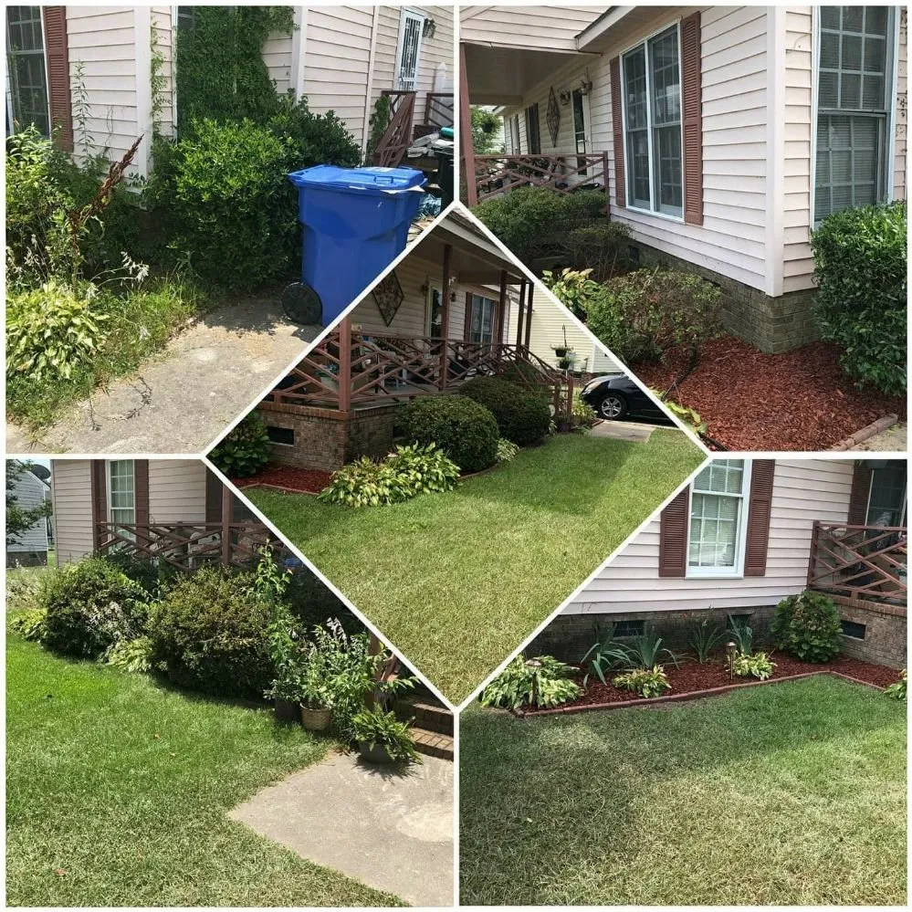 Local yard maintenance for residential properties in Wilson, NC by Charities and Trimmings