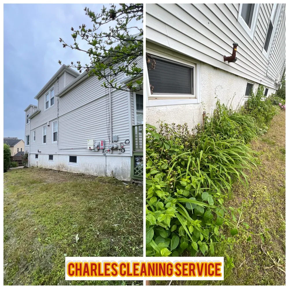 Professional lawn care service for homes in White Plains, NY by Charles Cleaning Service
