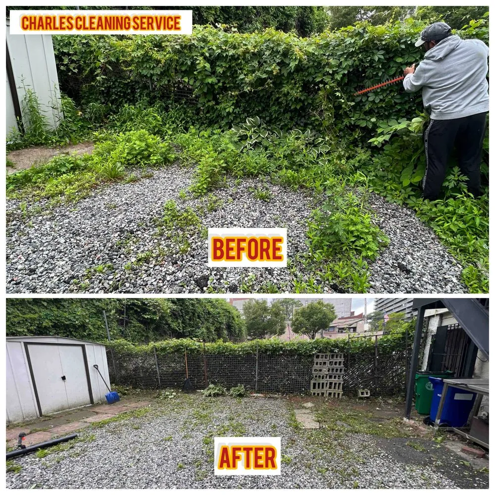 Custom residential landscaping in White Plains, NY by Charles Cleaning Service