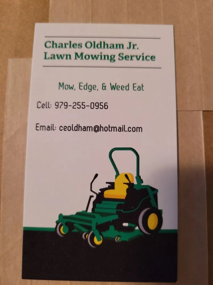 Professional lawn care service with custom design in Bryan, TX by Charles Oldham Jr. Lawn Mowing Service