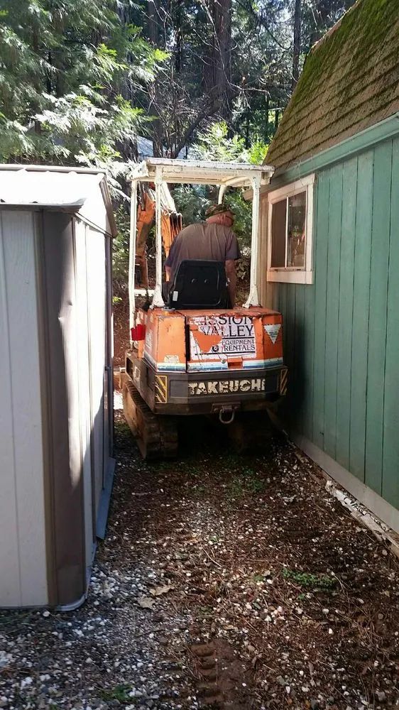 Affordable landscape design in Cedar Ridge, CA - Charlie The Trencher