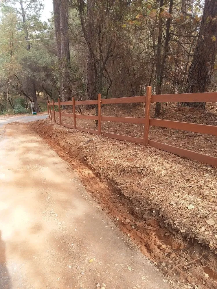 Expert outdoor landscaping near you in Cedar Ridge, CA by Charlie The Trencher