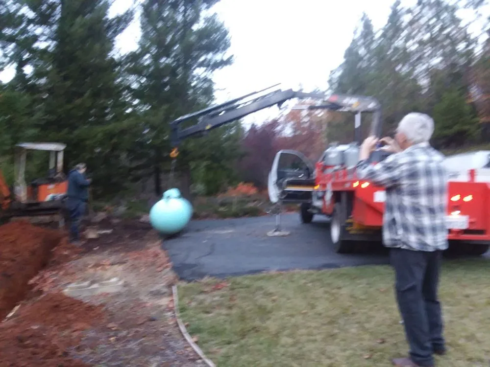 Custom landscaping services for homes across Cedar Ridge, CA - Charlie The Trencher