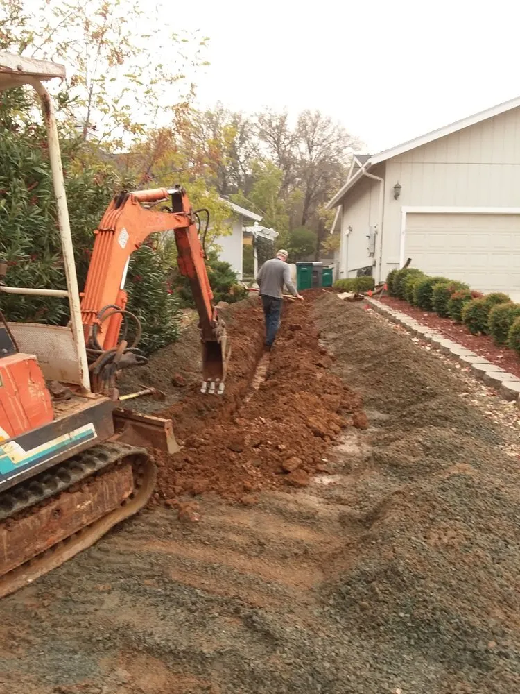 Reliable residential landscaping in Cedar Ridge, CA by Charlie The Trencher