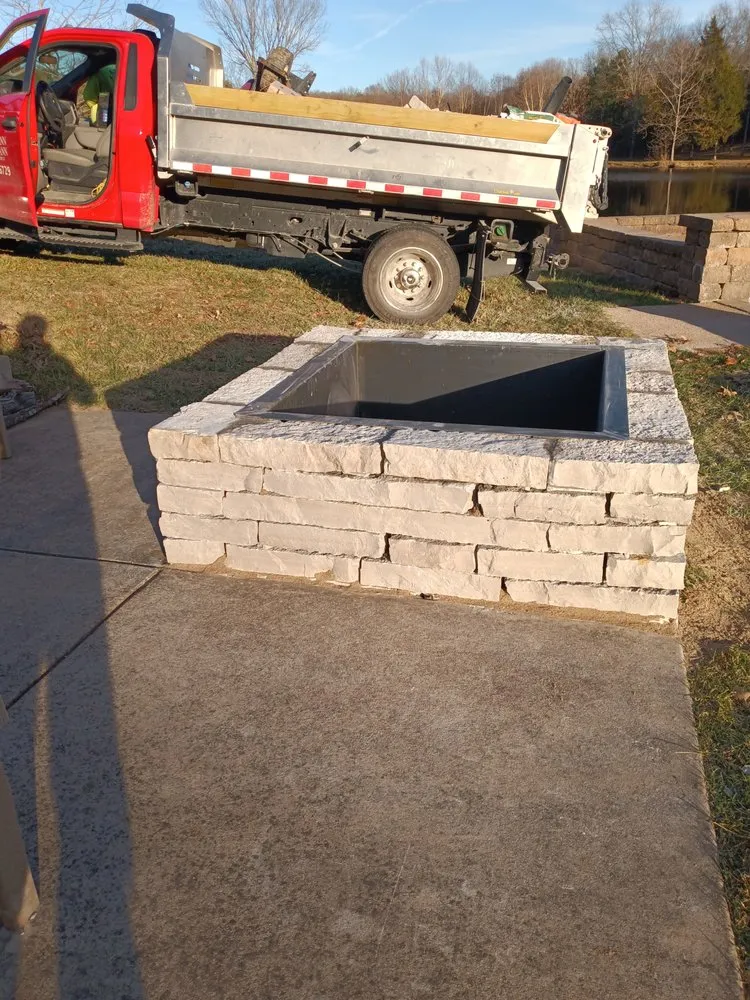 Professional garden landscaping with custom design across Kirkwood, MO - Charlie's landscaping