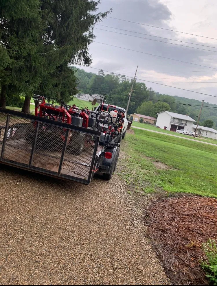 Local yard maintenance with custom design in Akron, OH by Charlies Mower Service