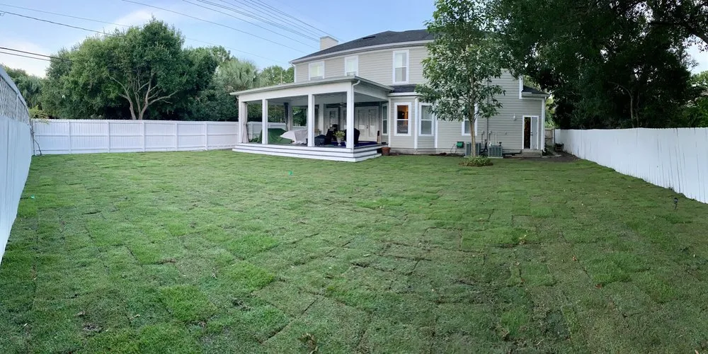 Trusted yard maintenance for residential properties in Tampa, FL by Charlie's Re-Sod
