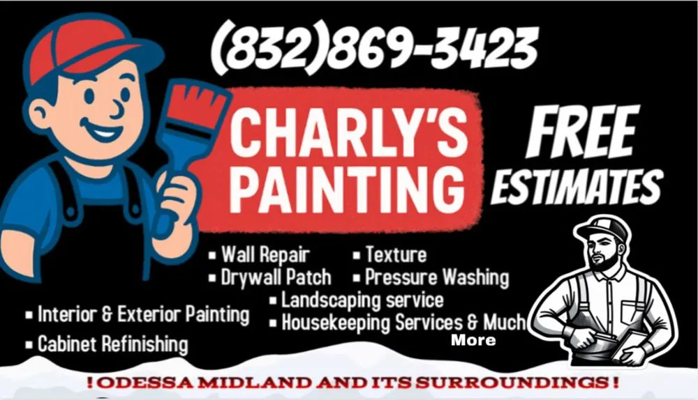 Local landscaping services in Odessa, TX - Charlys Painting