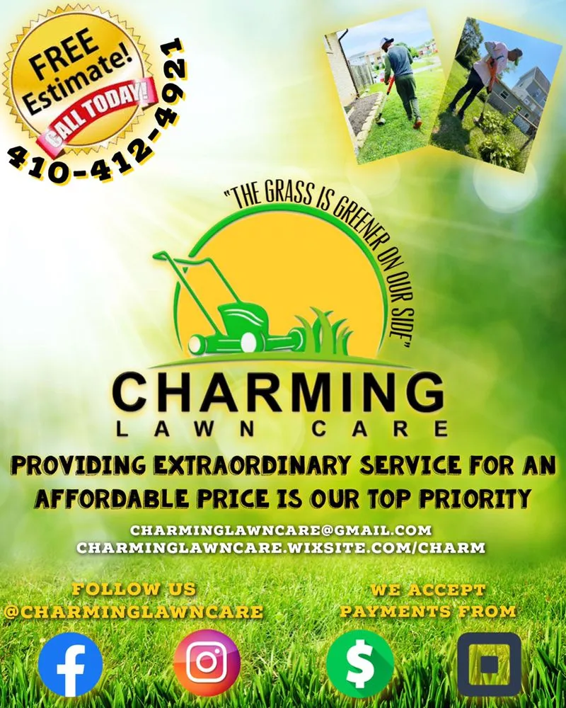 Local landscape installation in Baltimore, MD by Charming Lawn Care