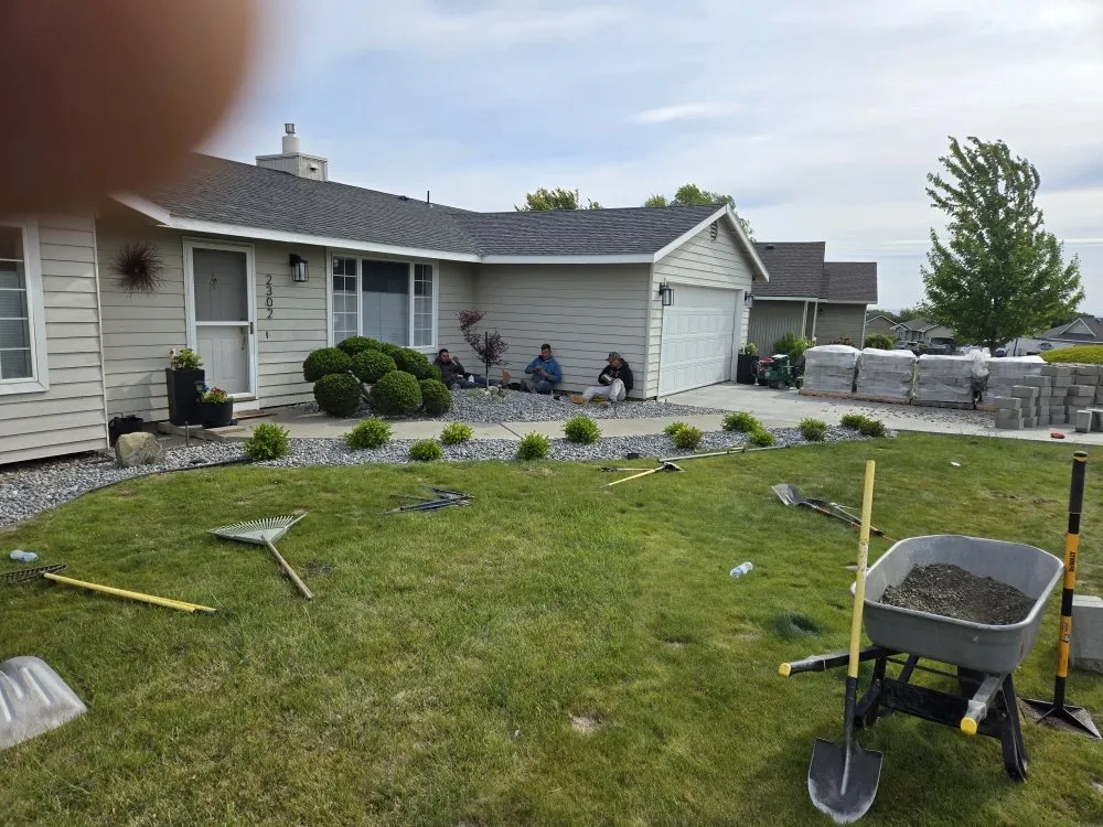 Affordable outdoor landscaping in Yakima, WA by Charron's Landscape