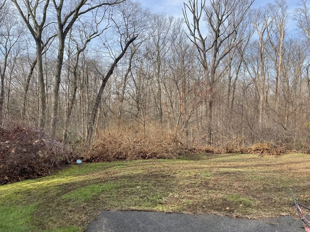 Custom outdoor landscaping with custom design in Attleboro, MA by Chartier Landscaping