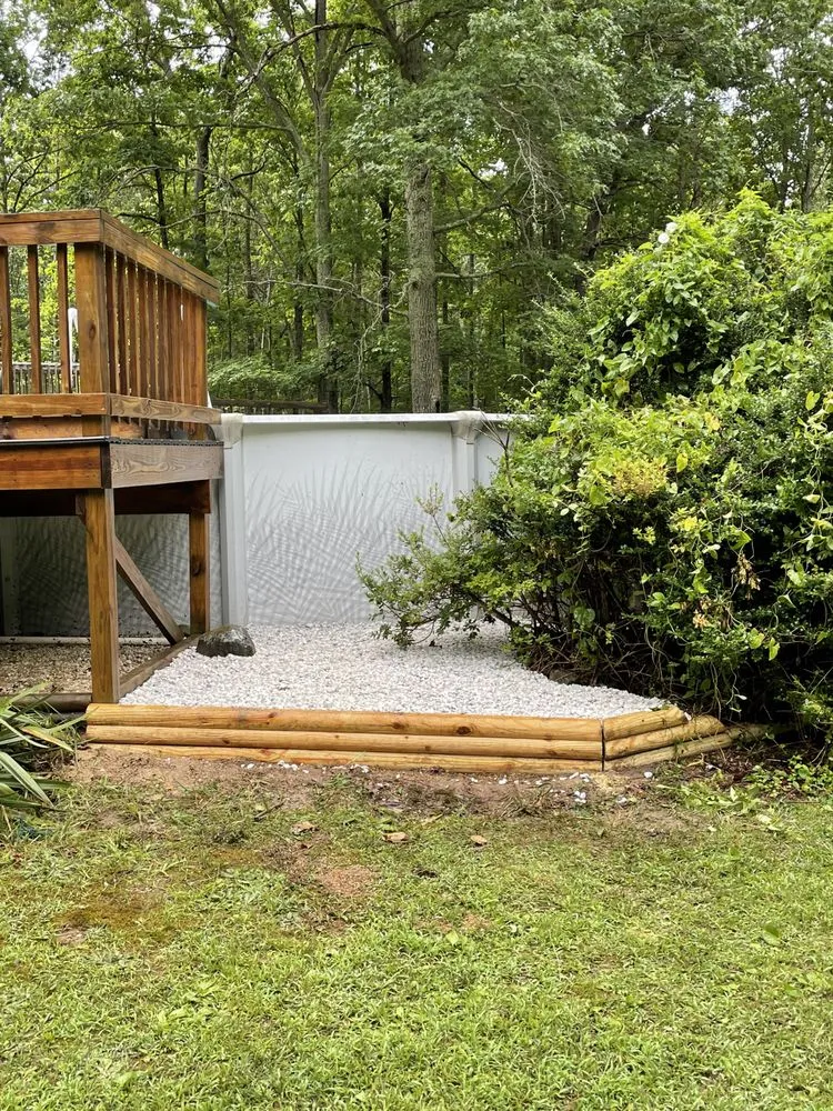 Professional outdoor landscaping in Locust Grove, VA by Chase's Do It All Services