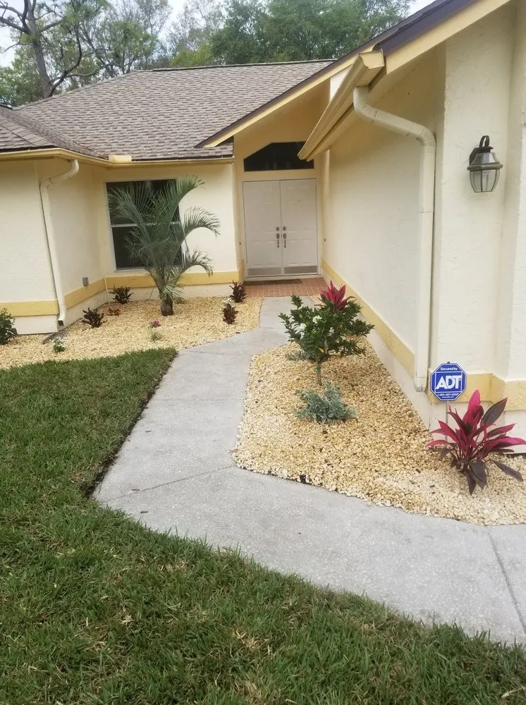 Local landscape installation in Saint Petersburg, FL by Chase's Lawn Service