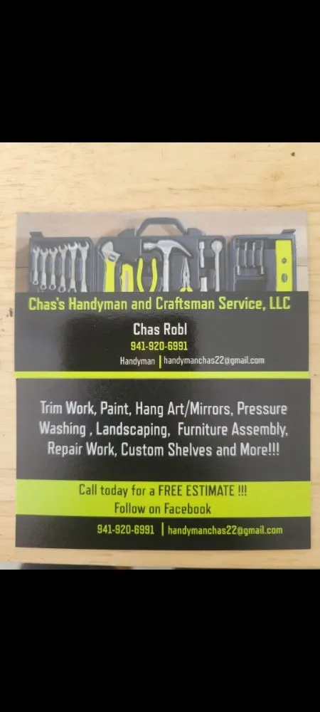 Reliable landscape design in North Port, FL by Chas's Handyman And Craftsman Service