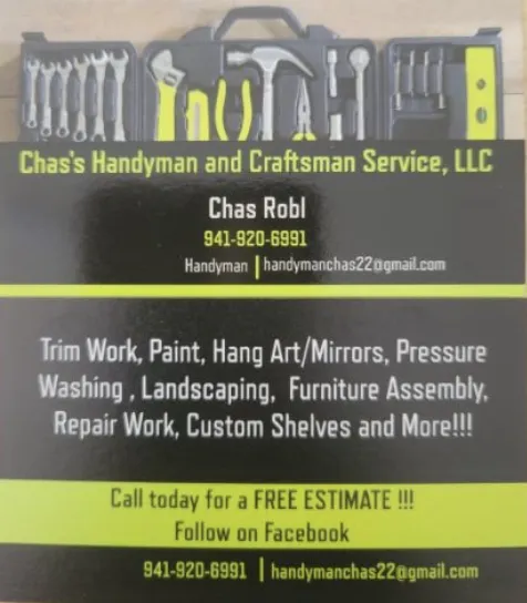 Affordable outdoor landscaping for homes in North Port, FL by Chas's Handyman And Craftsman Service