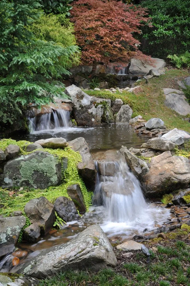 Custom outdoor landscaping in Marietta, GA by Chatham Landscape Services