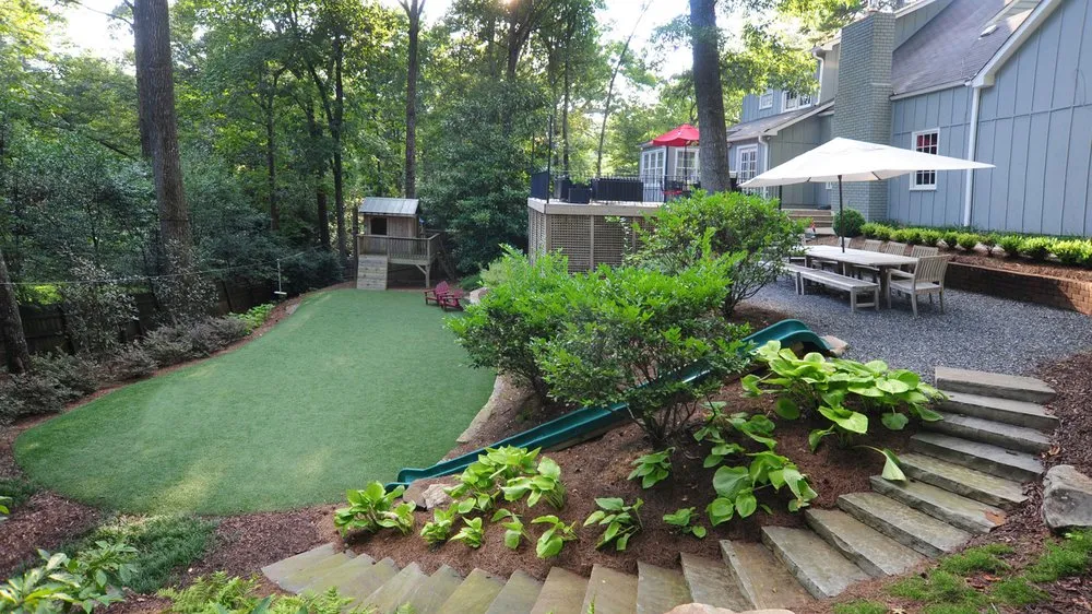 Trusted lawn care service for residential properties in Marietta, GA by Chatham Landscape Services