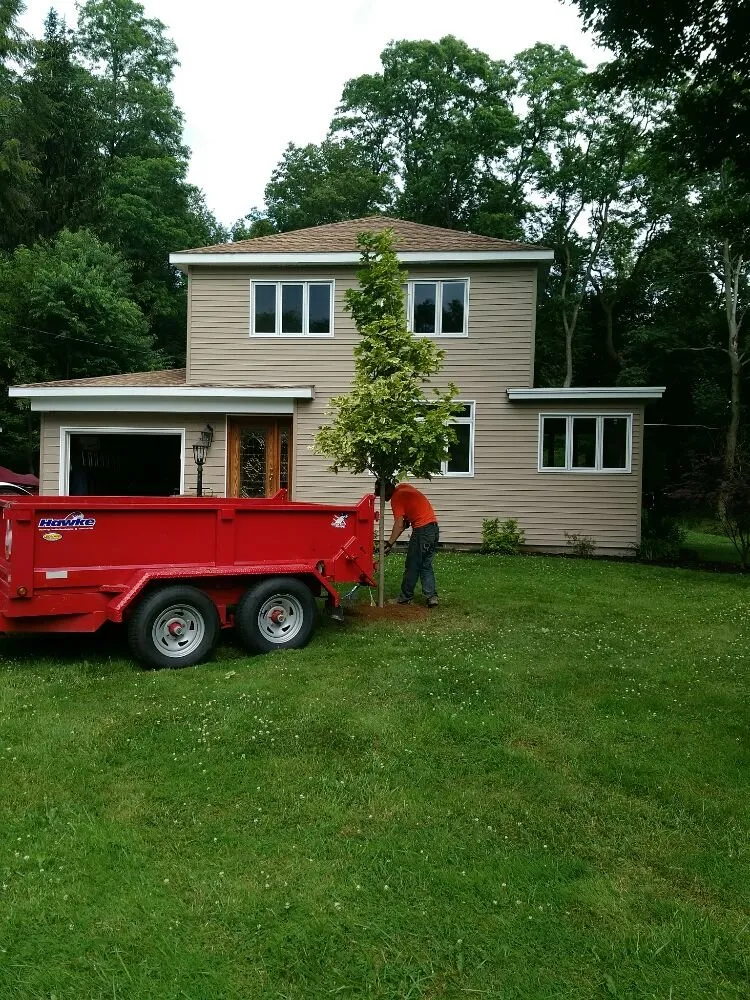 Affordable residential landscaping for outdoor upgrades in Portland, NY by Chautauqua Stump Thumper