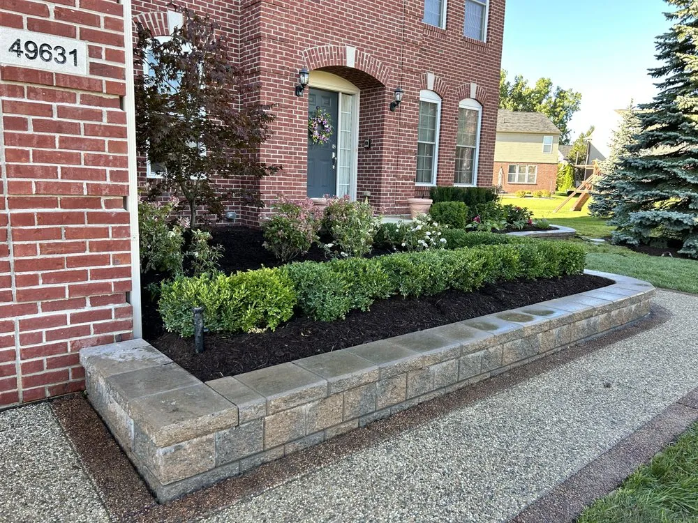 Affordable landscape design for year-round maintenance in Clinton Township, MI by Chavarin Landscape