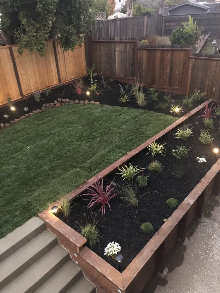 Local lawn mowing service with custom design across Santa Cruz, CA - Chavez Landscape Inc.