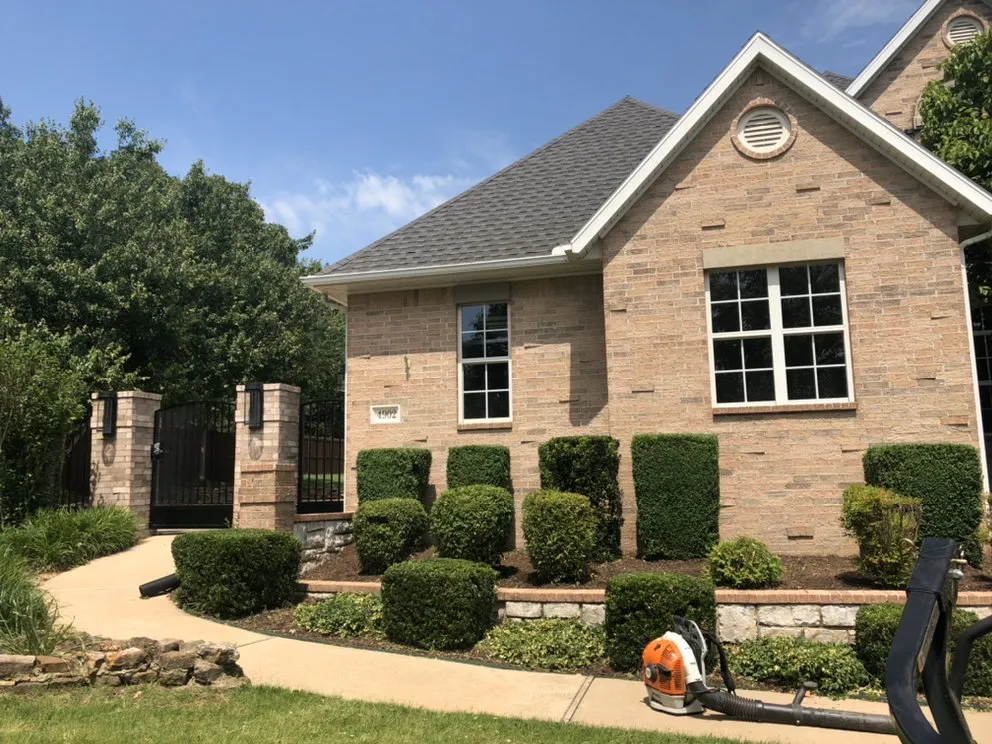Professional residential landscaping in Rogers, AR by Chavez landscaping
