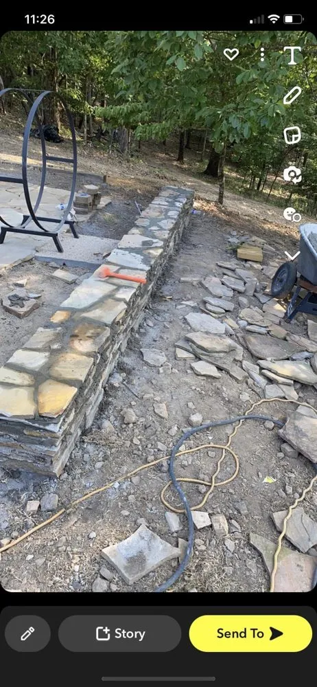 Custom residential landscaping in Rome, GA by Chavez Landscaping Services