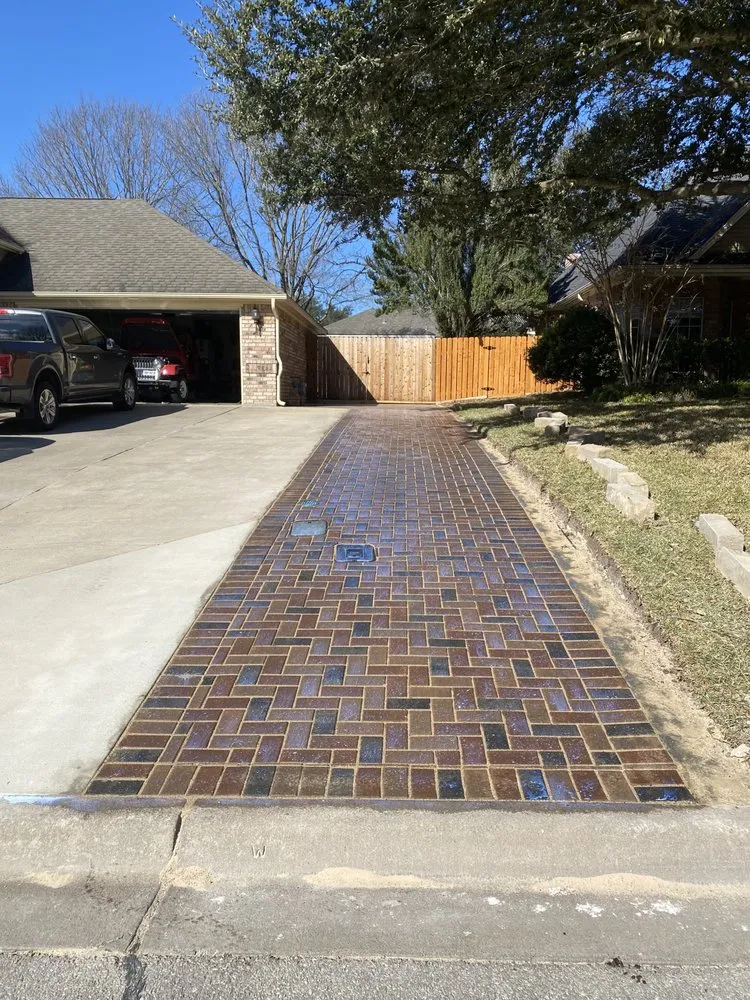 Local landscape installation for homes in Temple, TX by Chavez Landscaping
