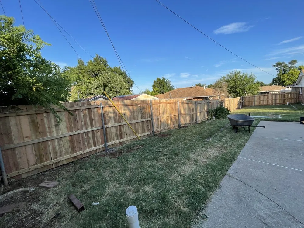 Top-rated garden landscaping for homes in Oklahoma City, OK by Chavez Lawn & Fence