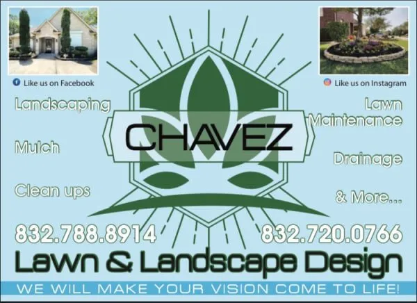 Top-rated yard maintenance in Alvin, TX - Chavez Lawn & Landscape Design