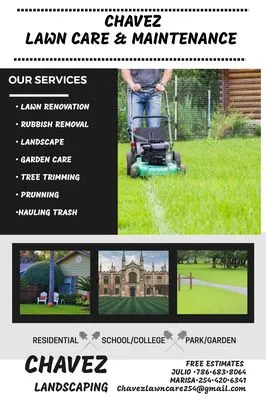 Chavez Lawn Care & Maintenance Logo