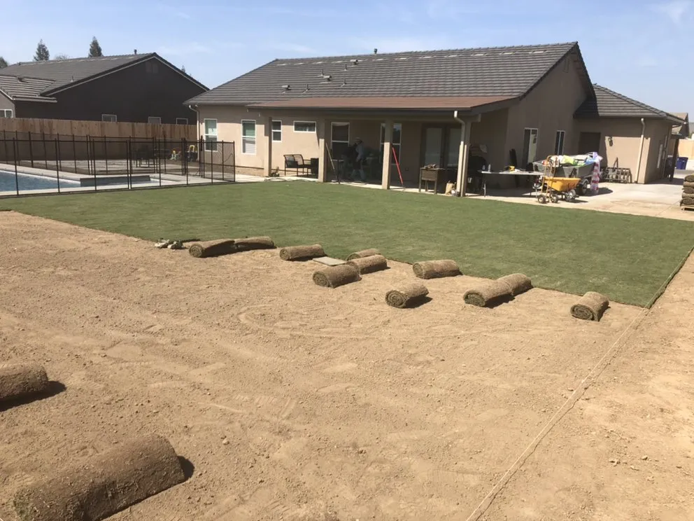 Expert landscape design in Woodlake, CA by Chavez Lawn Care