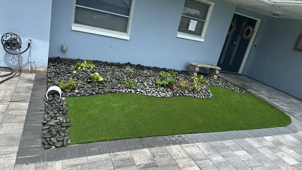 Affordable landscape installation in St. Petersburg, FL by Chavez Pavers & Concrete