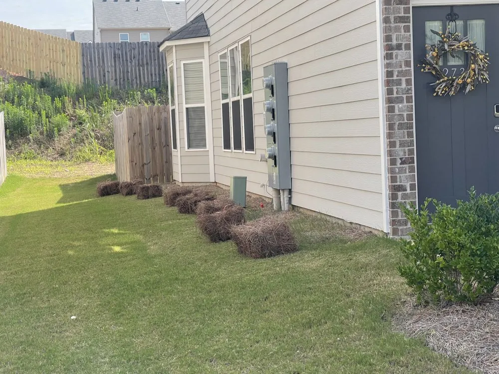 Expert garden landscaping for residential properties in Charlotte, NC by Chealey Solutions